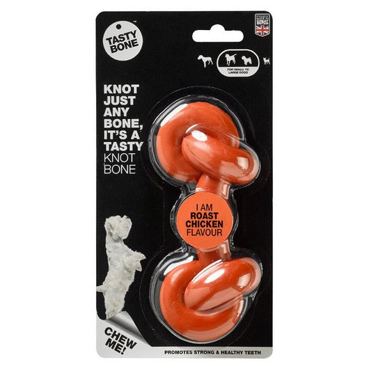 BFP Tasty Knotted Bone Roast Chicken Medium Chew BFP