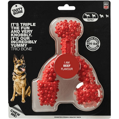 BFP Tasty Trio Bone Beef Large Chew BFP