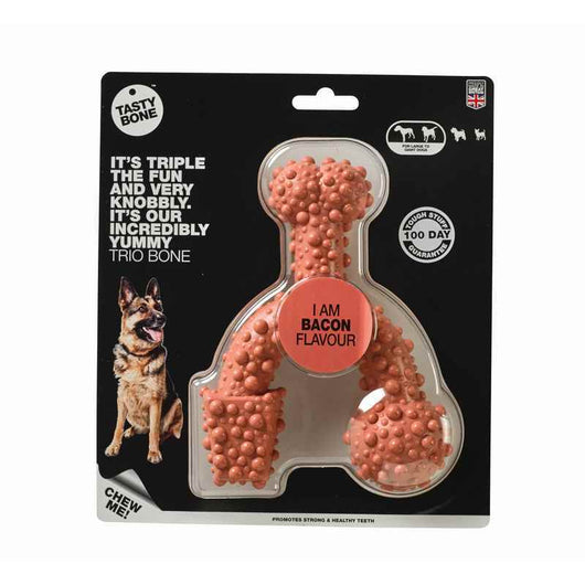 BFP Tasty Trio Bone Bacon Large Chew BFP