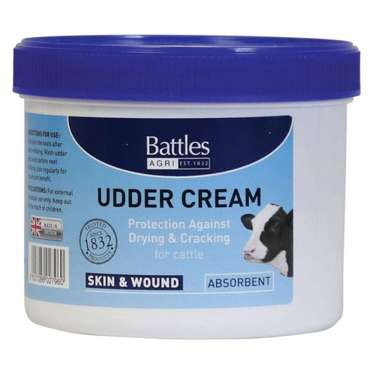 Battles Udder Cream 400g Battle Hayward & Bower