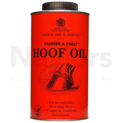Carr Day Martin Vanner & Prest Hoof Oil 500ml Carr & Day & Martin