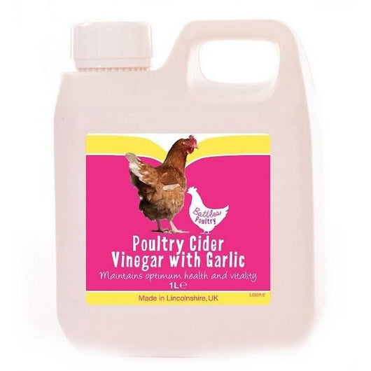 Battles Poultry Cider Vinegar & Garlic 1L Battle Hayward & Bower