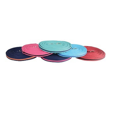 Hy Soft Webbing Lunge Rein 25 Brilliant Blue Hy