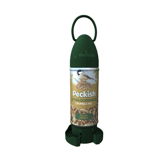 Peckish Extra Goodness Crumble Mix Filled Feeder 350g Peckish