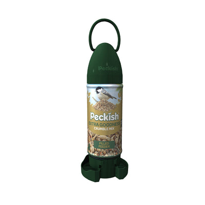 Peckish Extra Goodness Crumble Mix Filled Feeder 350g Peckish