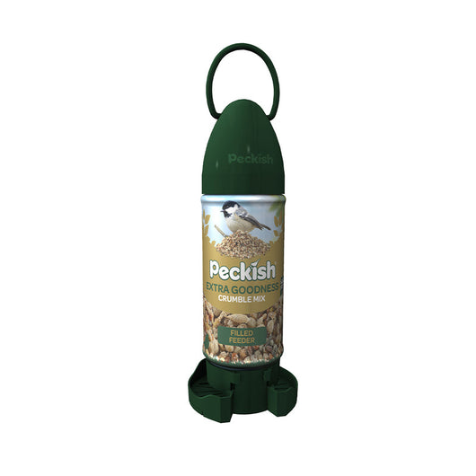 Peckish Extra Goodness Crumble Mix Filled Feeder 350g Peckish