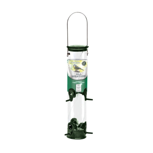 Peckish All Weather Three Seed Twist Feeder 40cm Peckish
