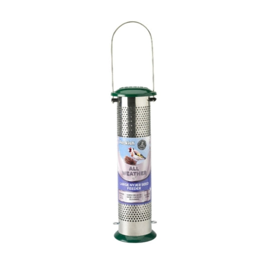 Peckish All Weather Large Nyjer Seed Feeder 30cm Peckish