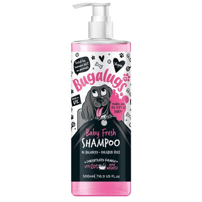 Bugalugs Baby Fresh Dog Shampoo 500ml Bugalugs
