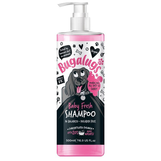 Bugalugs Baby Fresh Dog Shampoo 500ml Bugalugs