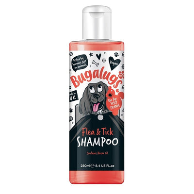 Bugalugs Flea & Tick with Neem Oil Dog Shampoo 250ml Bugalugs