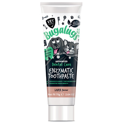 Bugalugs Advanced Enzymatic Toothpaste for Dogs & Cats 75g x 9 Bugalugs