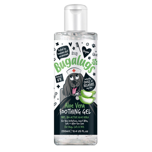 Bugalugs Aloe Vera Soothing Gel for Pets 250ml Bugalugs