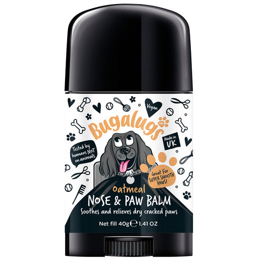 Bugalugs Oatmeal Nose & Paw Balm Stick for Dogs 40g Bugalugs