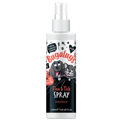 Bugalugs Flea & Tick Spray for Dogs & Cats 200ml Bugalugs
