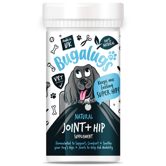 Bugalugs Natural Joint & Hip Supplement for Dogs 80g Bugalugs