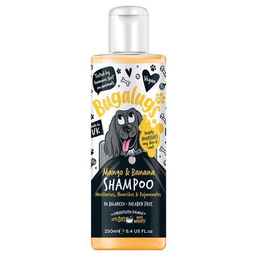 Bugalugs Mango & Banana Dog Shampoo 250ml Bugalugs