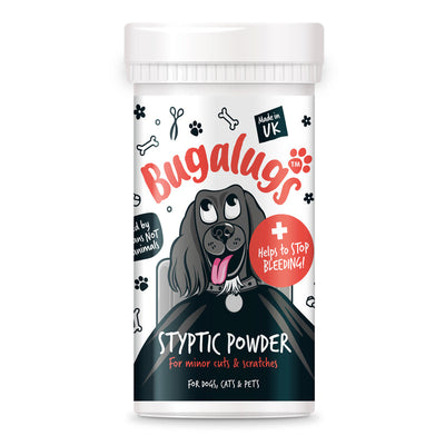 Bugalugs Styptic Powder for Dogs, Cats & Pets 50g Bugalugs