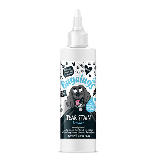 Bugalugs Tear Stain Remover Solution for Dogs 200ml Bugalugs