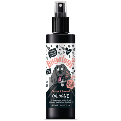 Bugalugs Papaya & Coconut Dog Cologne Spray 200ml Bugalugs
