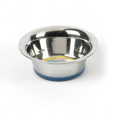 Classic Stainless Steel Non-Slip Dish 11cm x 6 Classic