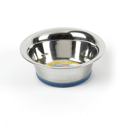 Classic Stainless Steel Non-Slip Dish 11cm x 6 Classic