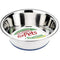 Classic Stainless Steel Non-Slip Dish 22cm x 6