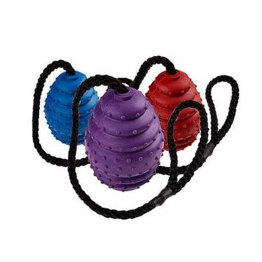Classic Rubber Oval Ball on a Rope Small x 6 Classic