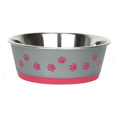 Classic Hybrid Pink Paws Dish 1500ml x 6 Classic