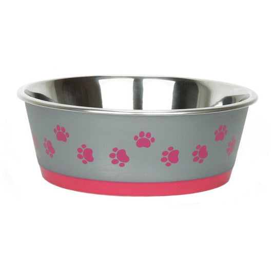 Classic Hybrid Pink Paws Dish 1500ml x 6 Classic