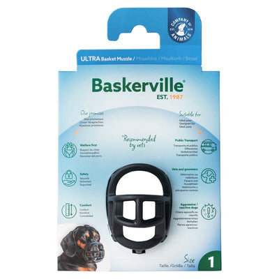 Baskerville Ultra Basket Muzzle Size 1 Baskerville