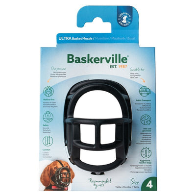 Baskerville Ultra Basket Muzzle Size 4 Baskerville