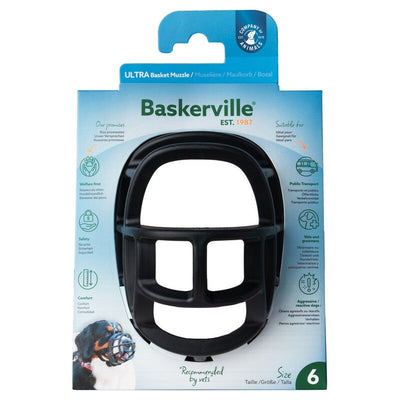 Baskerville Ultra Basket Muzzle Size 6 Baskerville