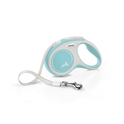 Flexi Comfort Tape Dog Lead Small Light Blue 5m Flexi