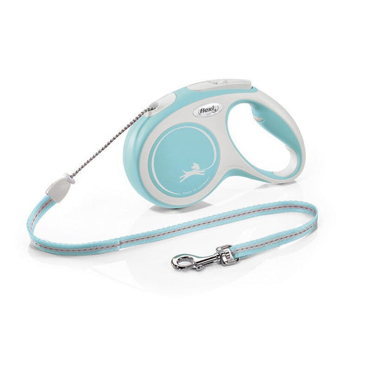 Flexi Comfort Tape Dog Lead Medium Light Blue 5m Flexi
