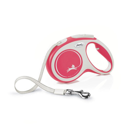 Flexi Comfort Tape Dog Lead Medium Red 5m Flexi