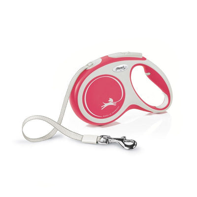 Flexi Comfort Tape Dog Lead Medium Red 5m Flexi