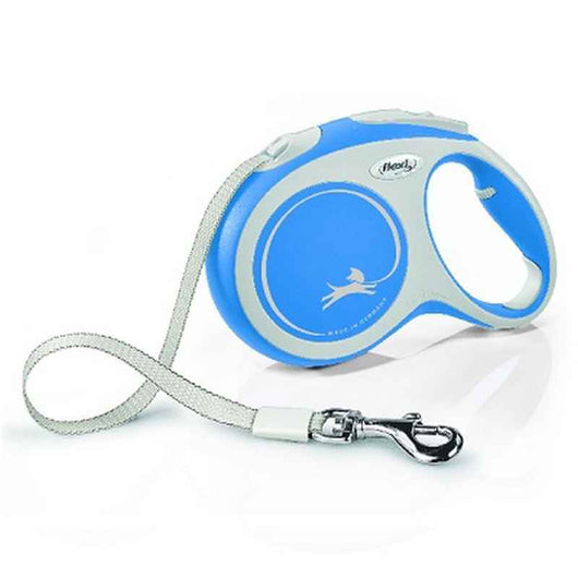Flexi Comfort Tape Dog Lead Large Blue 5m Flexi