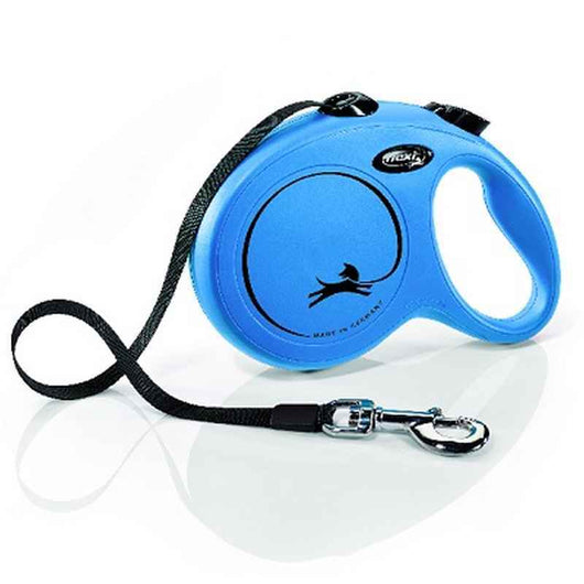 Flexi Classic Tape Dog Lead Large Blue 5m Flexi