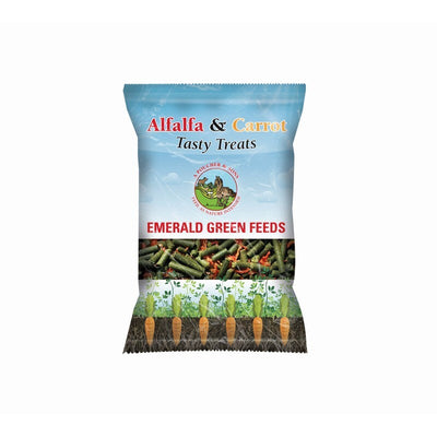 Emerald Green Alfalfa & Carrot Tasty Treats 290g Emerald Green Feeds