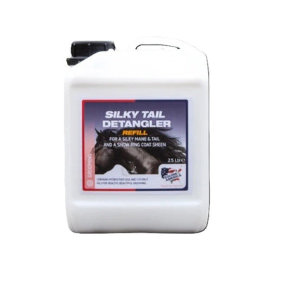 Equine America Squeaky Clean Silky Tail Detangler Refill 2.5 L Equine America
