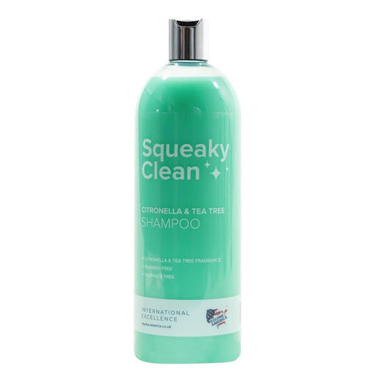 Equine America Squeaky Clean Citronella & Tea Tree Shampoo 1L Equine America