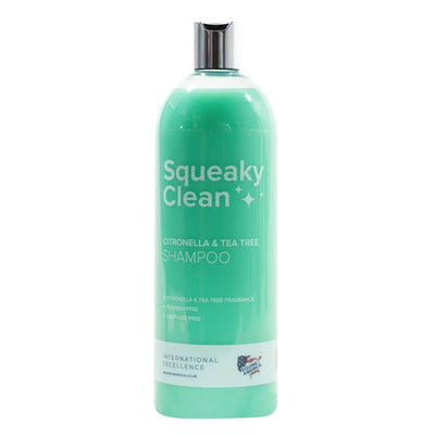 Equine America Squeaky Clean Citronella & Tea Tree Shampoo 1L Equine America