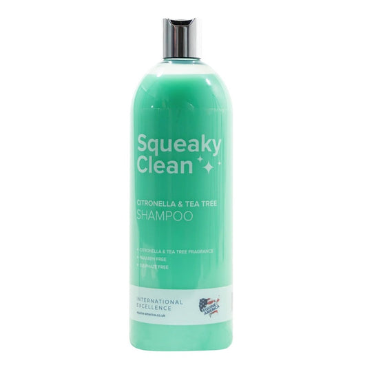 Equine America Squeaky Clean Citronella & Tea Tree Shampoo 1L Equine America
