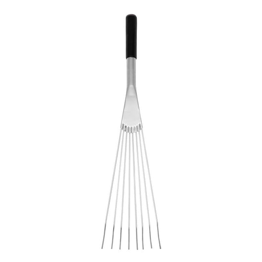 Red Gorilla Big Tidee Metal Short Handle Rake Black Only Red Gorilla
