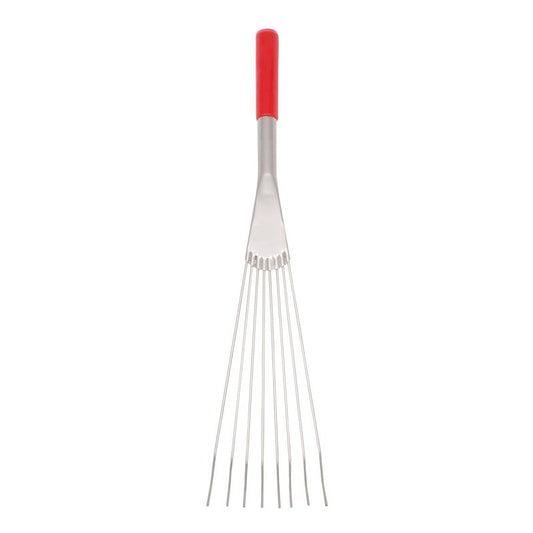 Red Gorilla Big Tidee Metal Short Handle Rake Red Only Red Gorilla