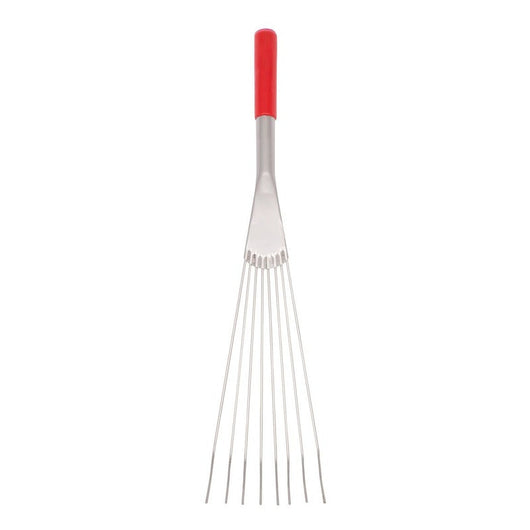 Red Gorilla Big Tidee Metal Short Handle Rake Red Only Red Gorilla