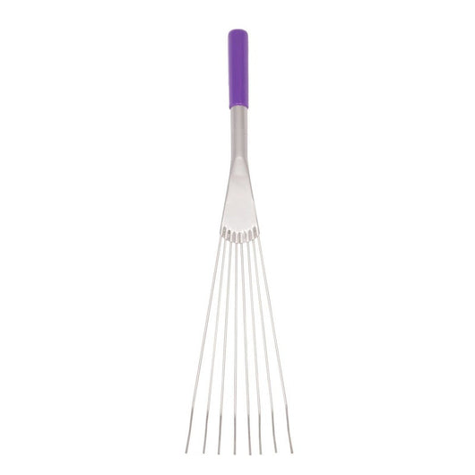 Red Gorilla Big Tidee Metal Short Handle Rake Purple Only Red Gorilla