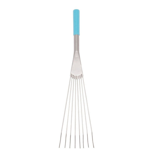 Red Gorilla Big Tidee Metal Short Handle Rake Sky Blue Only Red Gorilla