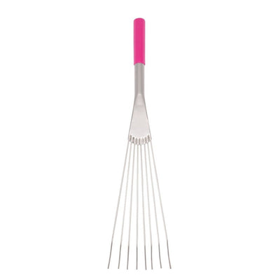 Red Gorilla Big Tidee Metal Short Handle Rake Pink Only Red Gorilla
